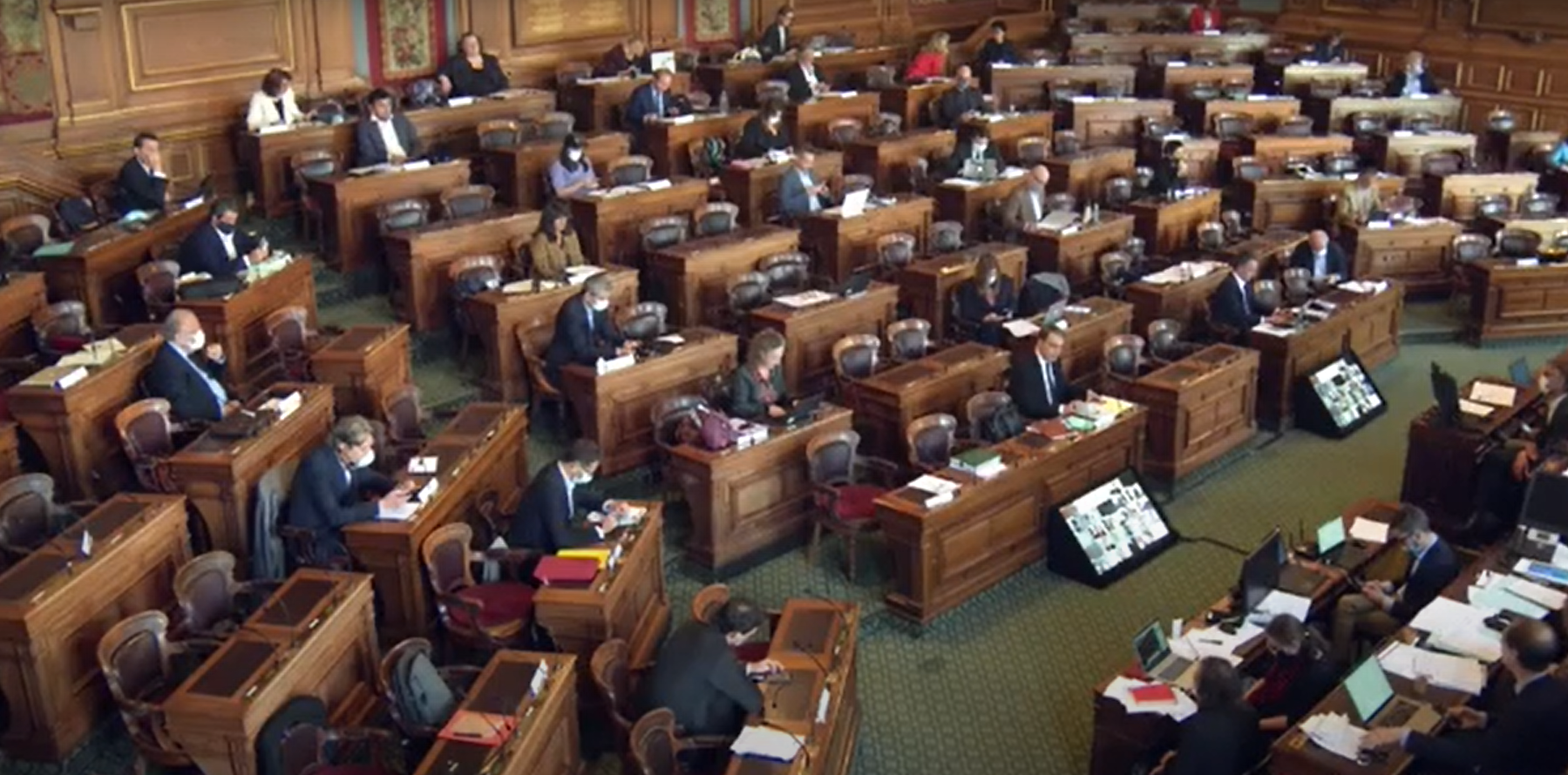 Vidéo : débat sur le coronavirus et le déconfinement