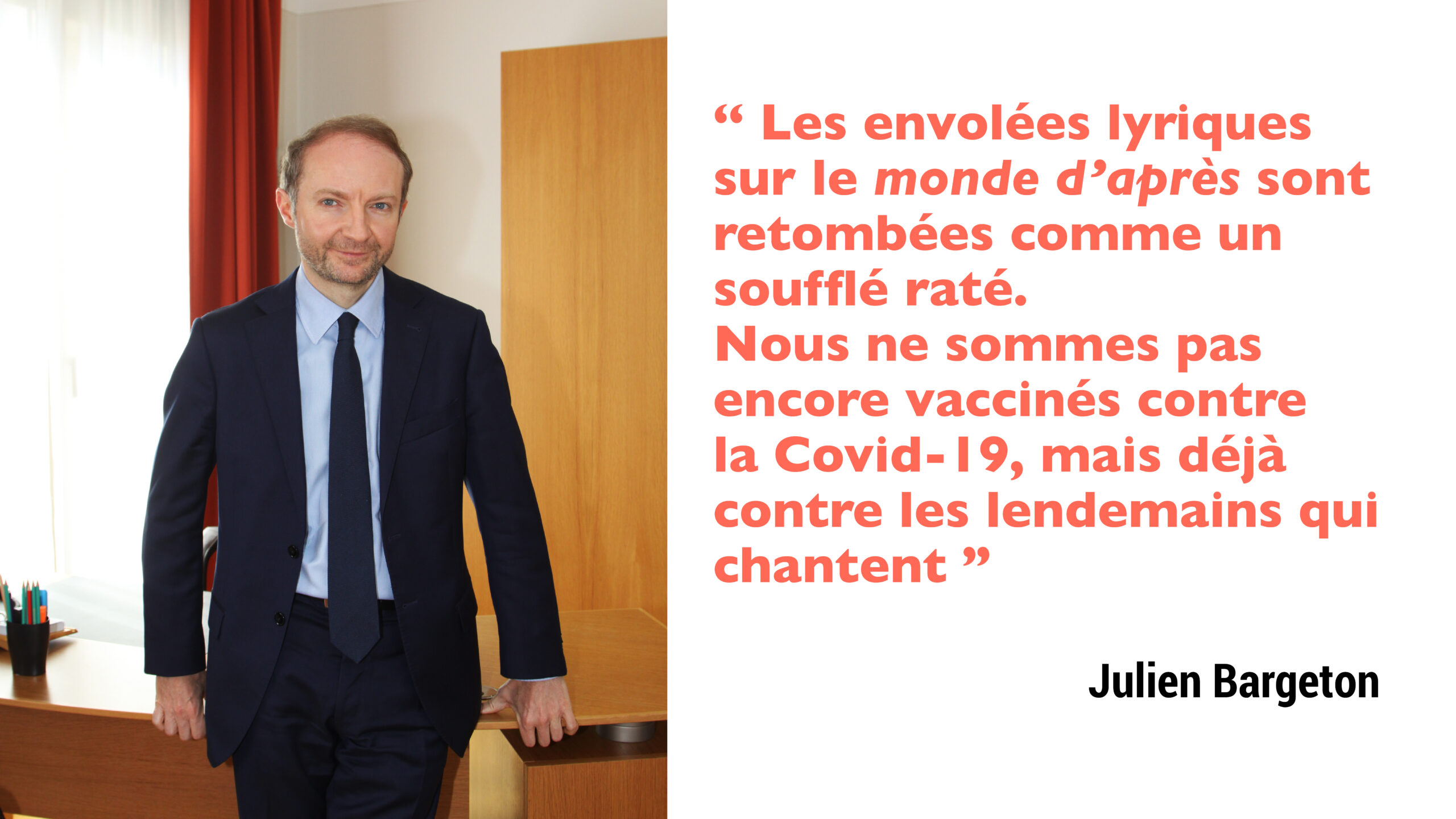 Ne pas faire « comme si » …